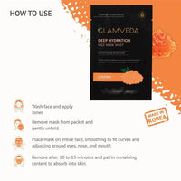 Thumbnail for Glamveda Caviar Rejuvenate & Protecting Sheet Mask Pack