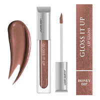 Thumbnail for Love Earth Lip Gloss - Honey Dip (Brown Glitter) - Distacart
