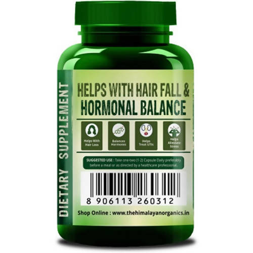Himalayan Organics Saw Palmetto 800 mg, Promotes Hair Growth: 60 Capsules