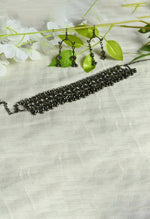 Thumbnail for Mominos Fashion Johar Kamal Black-Plated Brass Finish Choker For Women - Distacart