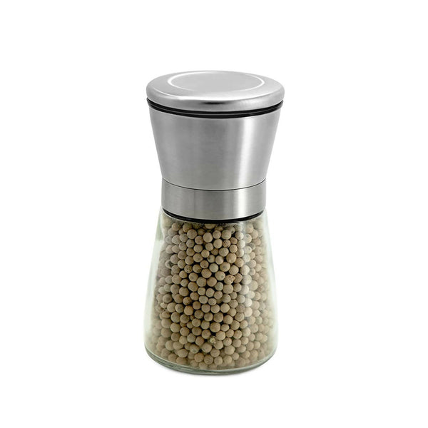 LocoKerala Tellicherry White Peppercorns with Grinder - Distacart