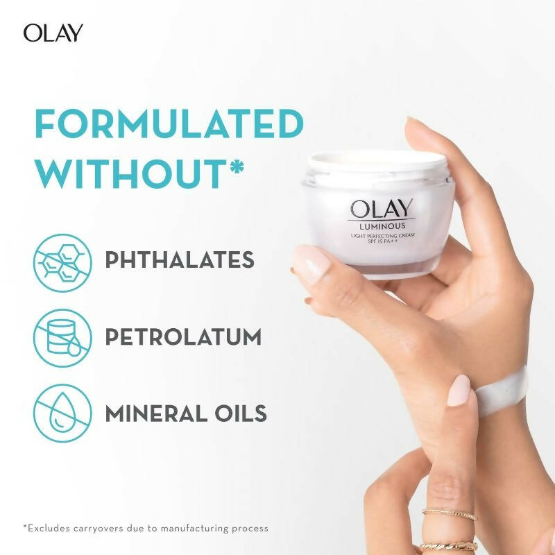 Olay Luminous Niacinamide Face Cream SPF 15 PA++ For Clear & Even Skin - Distacart