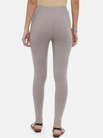 Thumbnail for Souchii Women Grey Solid Slim-Fit Ankle-Length Leggings - Distacart