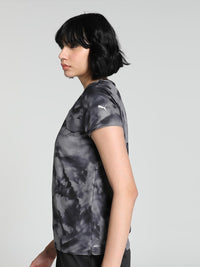 Thumbnail for Puma RUN FAVORITE Abstract Printed Round Neck Running T-shirt - Distacart