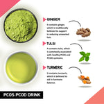 Thumbnail for Just Vedic PCOS PCOD Support Drink Mix - Distacart