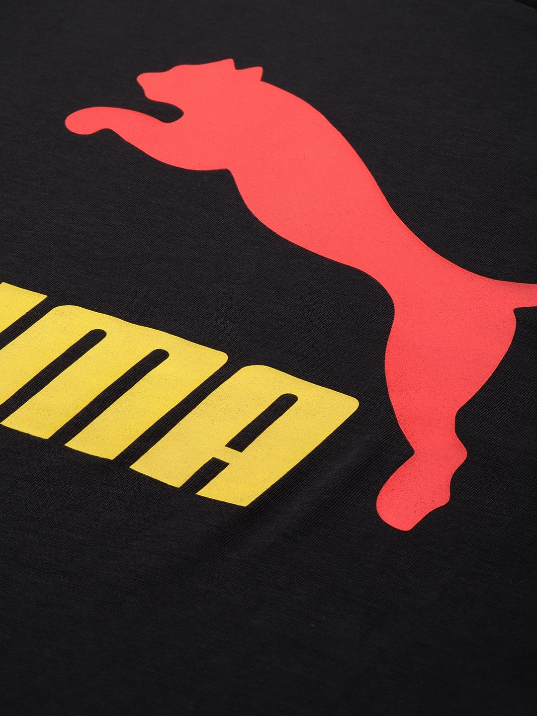 Puma Classics Brand Logo Printed Pure Cotton Out Door T-shirt - Distacart