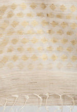 Thumbnail for Mominos Fashion Moeza Women's Banarsi Cotton Woven Design Beige Dupatta - Distacart