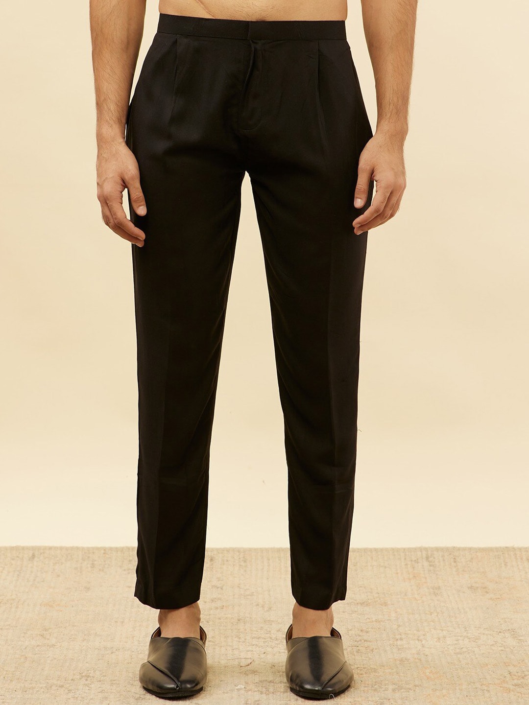 Manyavar Regular Kurta and Trousers With Nehru Jacket - Distacart