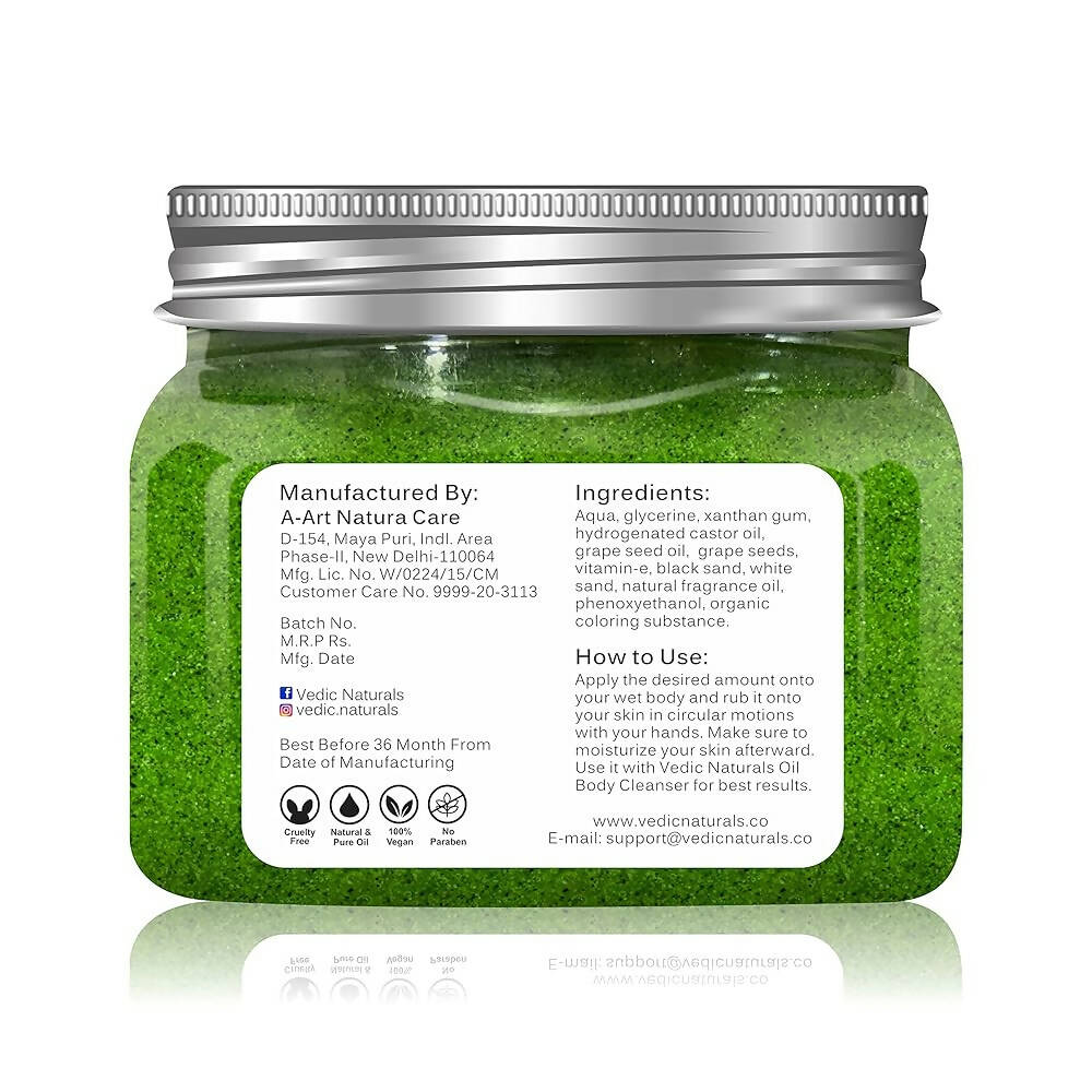 Vedic Naturals Grape Body Scrub - Distacart