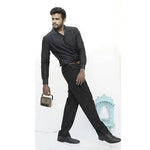 Thumbnail for Diva Globe Black Lapel Collar Shirt - Distacart