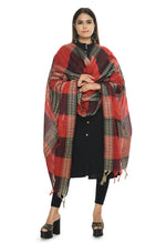 Thumbnail for Mominos Fashion Moeza Handloom Cotton Red Tone Dupatta - Distacart
