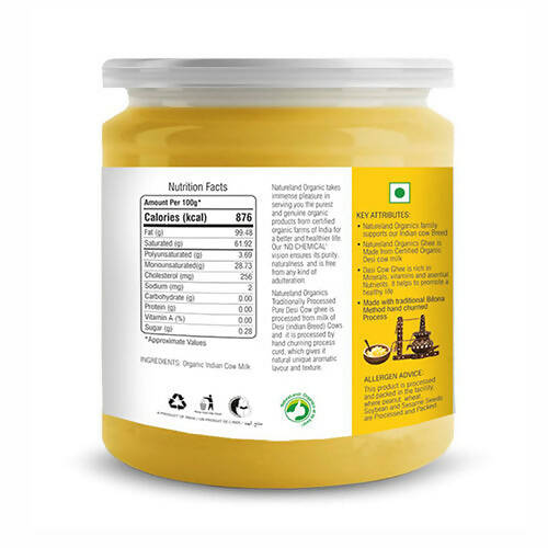 Natureland Organics Premium Cow Desi Ghee - Distacart
