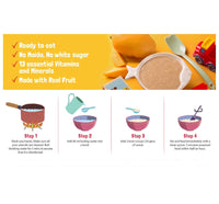 Thumbnail for Slurrp Farm Mango, Ragi & Rice With Milk Cereal for Little Ones