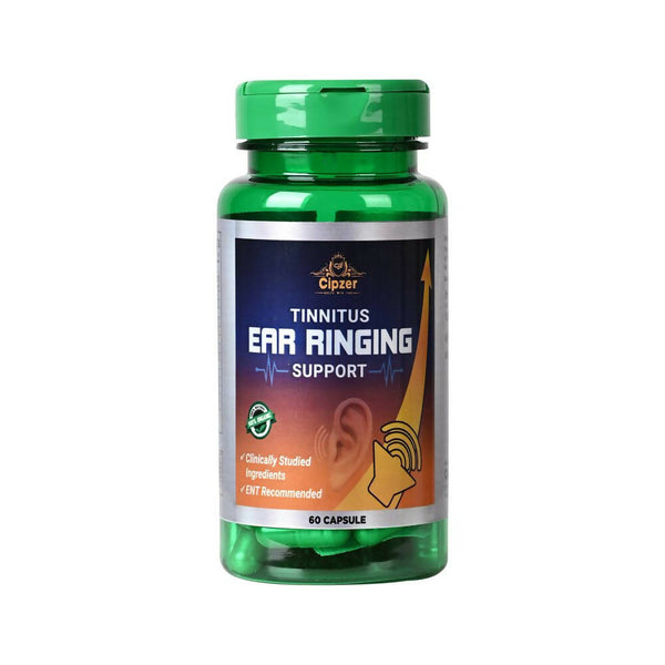 Cipzer Tinnitus Ear Ringing Support Capsules - Distacart