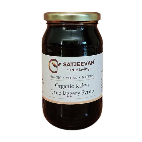 Satjeevan Organic Kakvi Cane Jaggery Syrup - Distacart