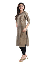Thumbnail for Snehal Creations Cotton Silk Formal Wear Tunic For Women - Distacart