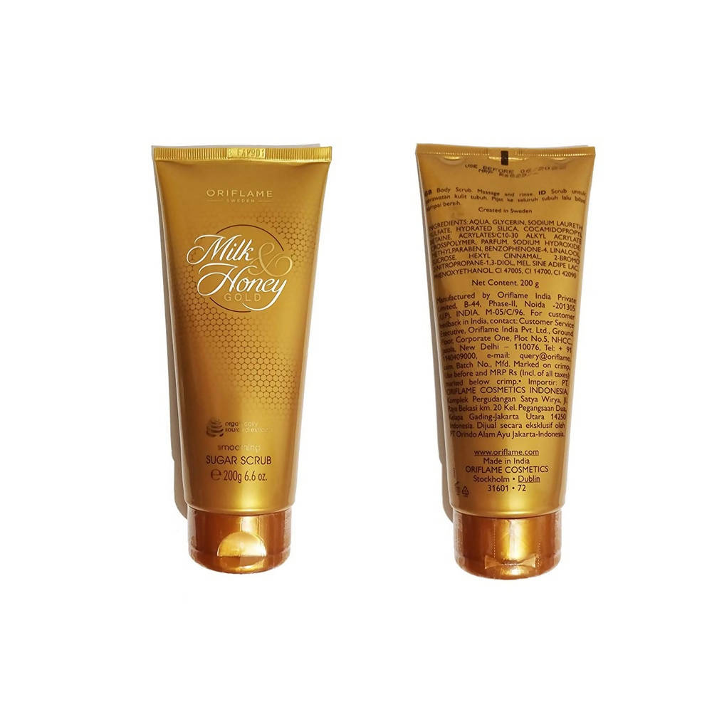 Oriflame Milk & Honey Gold Smoothing Sugar Scrub online