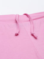 Thumbnail for Souchii Women Pink Knitted Palazzos - Distacart