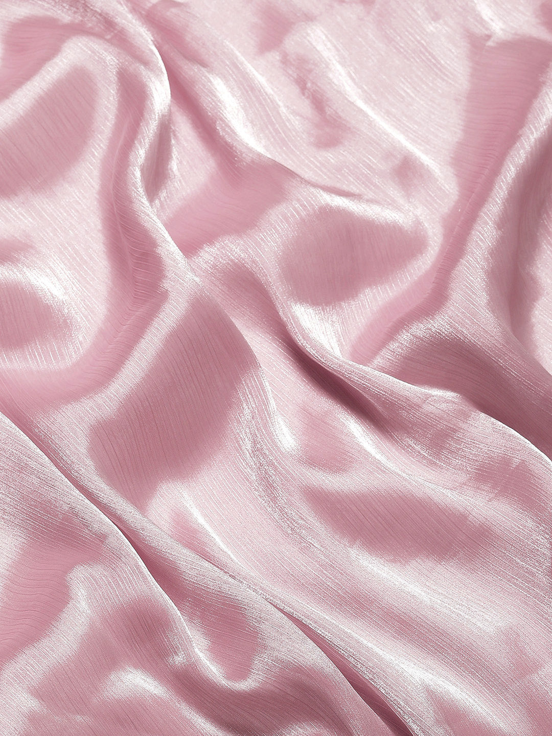 Tikhi Imli Pink Solid Embellished Border Saree - Distacart