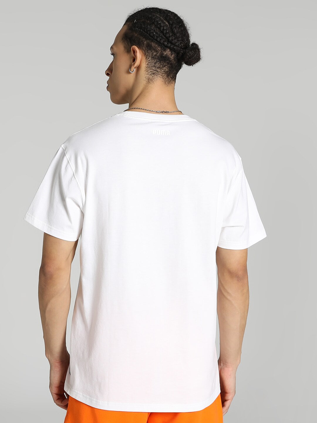 Puma FRANCHISE Basketball Graphic Printed Cotton T-Shirt - Distacart