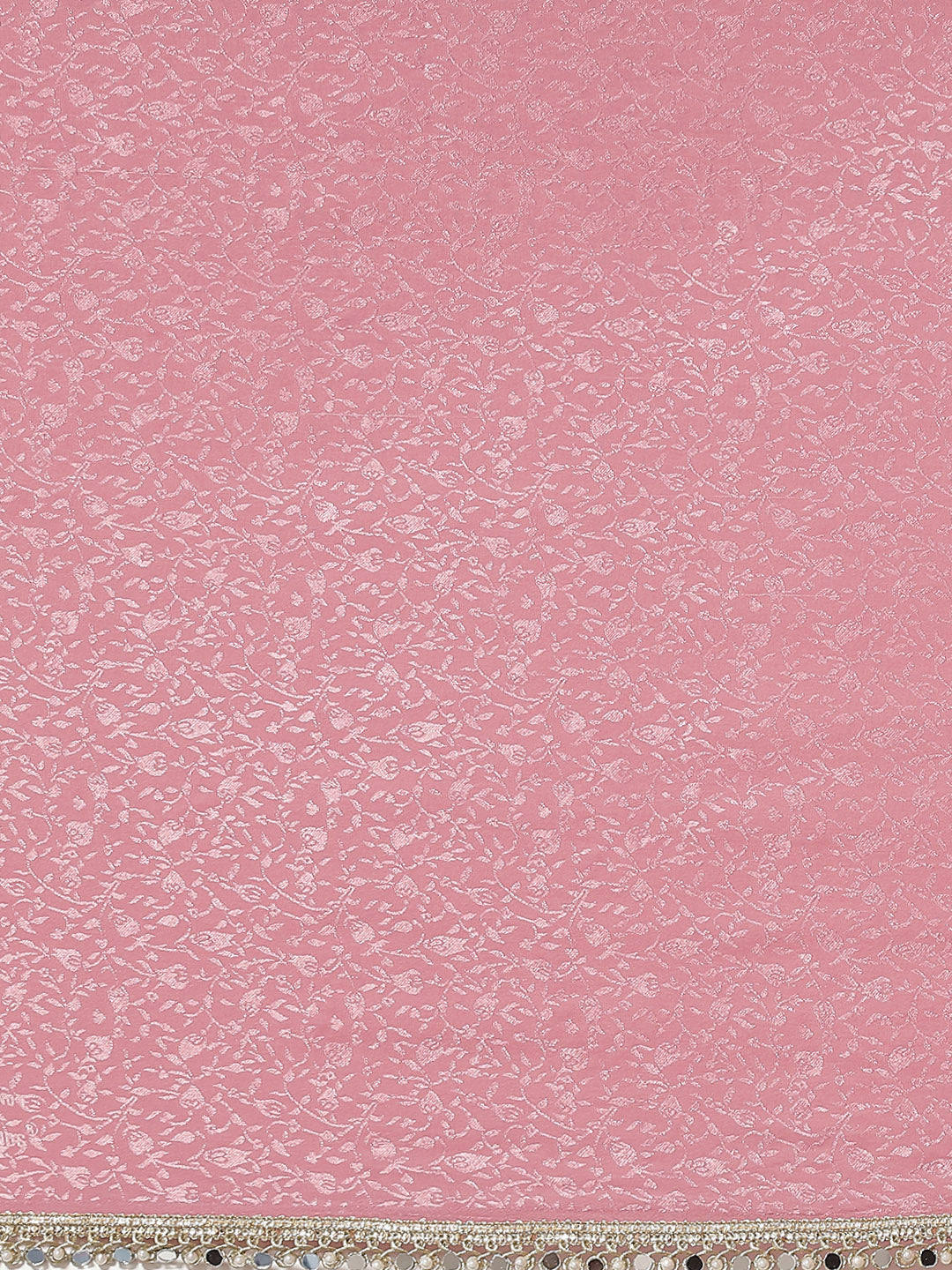 Tikhi Imli Pink Ethnic Motifs Print Saree - Distacart