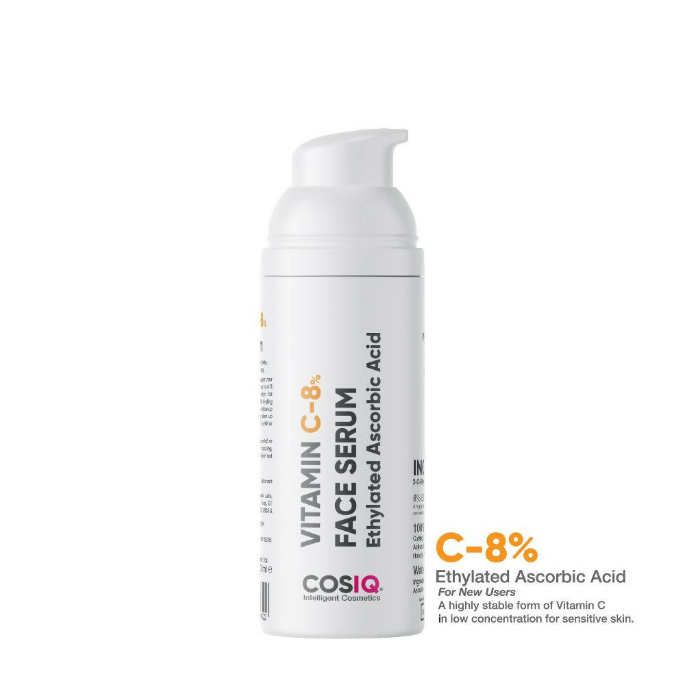 Cos-IQ Vitamin C-8% Face Serum - Distacart