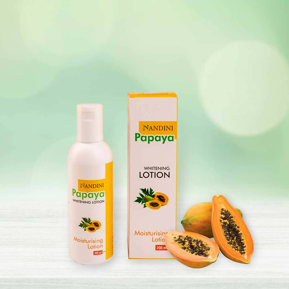 Nandini Herbal Papaya Whitening Lotion - Distacart
