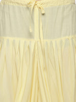 Thumbnail for Sethukrishna Men Yellow Solid Dhoti Pant - Distacart