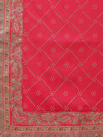 Thumbnail for Khushal K Women Pink Kurta with Palazzos & Dupatta - Distacart