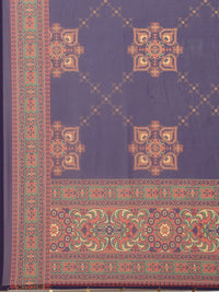 Thumbnail for Biba Women Violet Ethnic Motifs Printed Kurta with Trousers & With Dupatta - Distacart