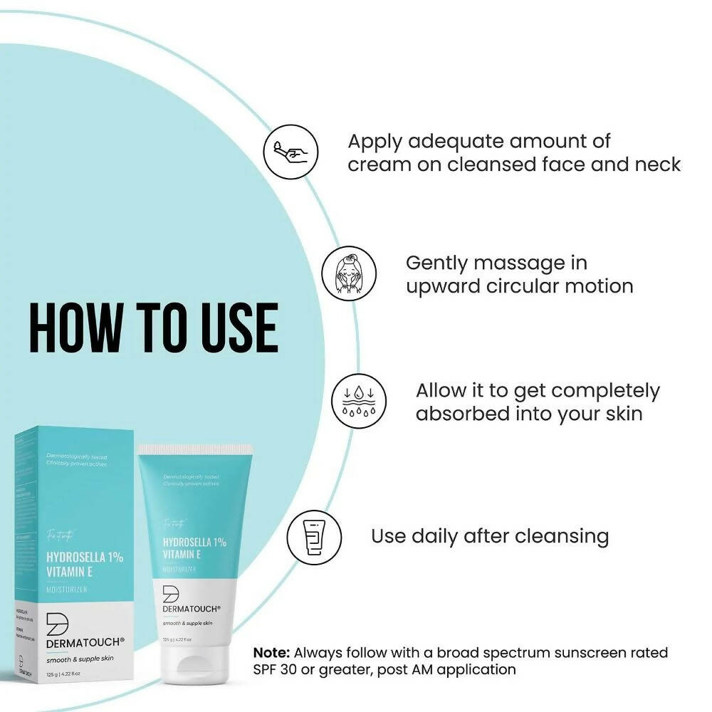 Dermatouch Hydrosella 1% & Vitamin E Moisturizer - Distacart