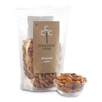 Thumbnail for Conscious Food Organic Almonds (Badaam)