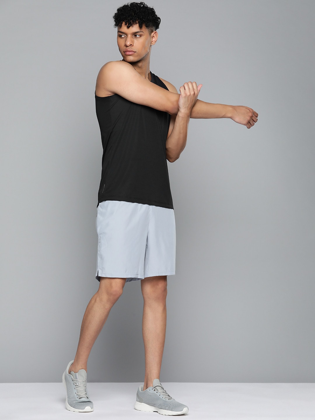 HRX by Hrithik Roshan Men Typography Printed Rapid-Dry Training Sports T-shirt - Distacart