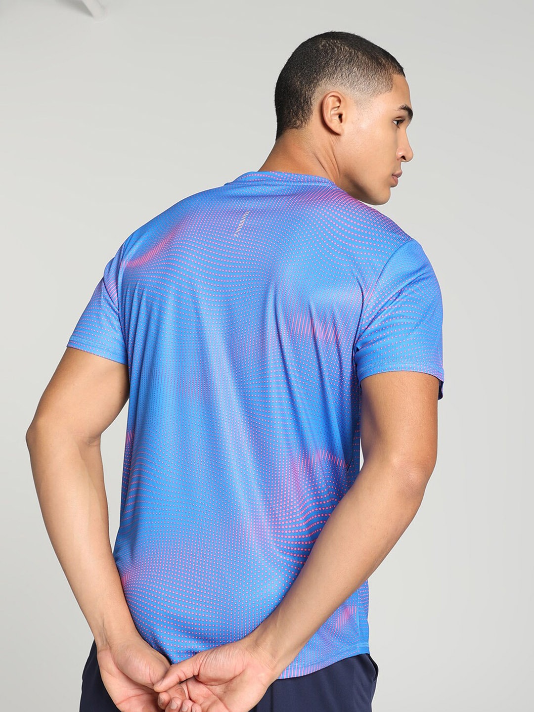 Puma RUN FAVORITE Printed T-Shirt - Distacart
