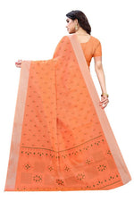Thumbnail for Designer Saree (DIYA ORANGE)