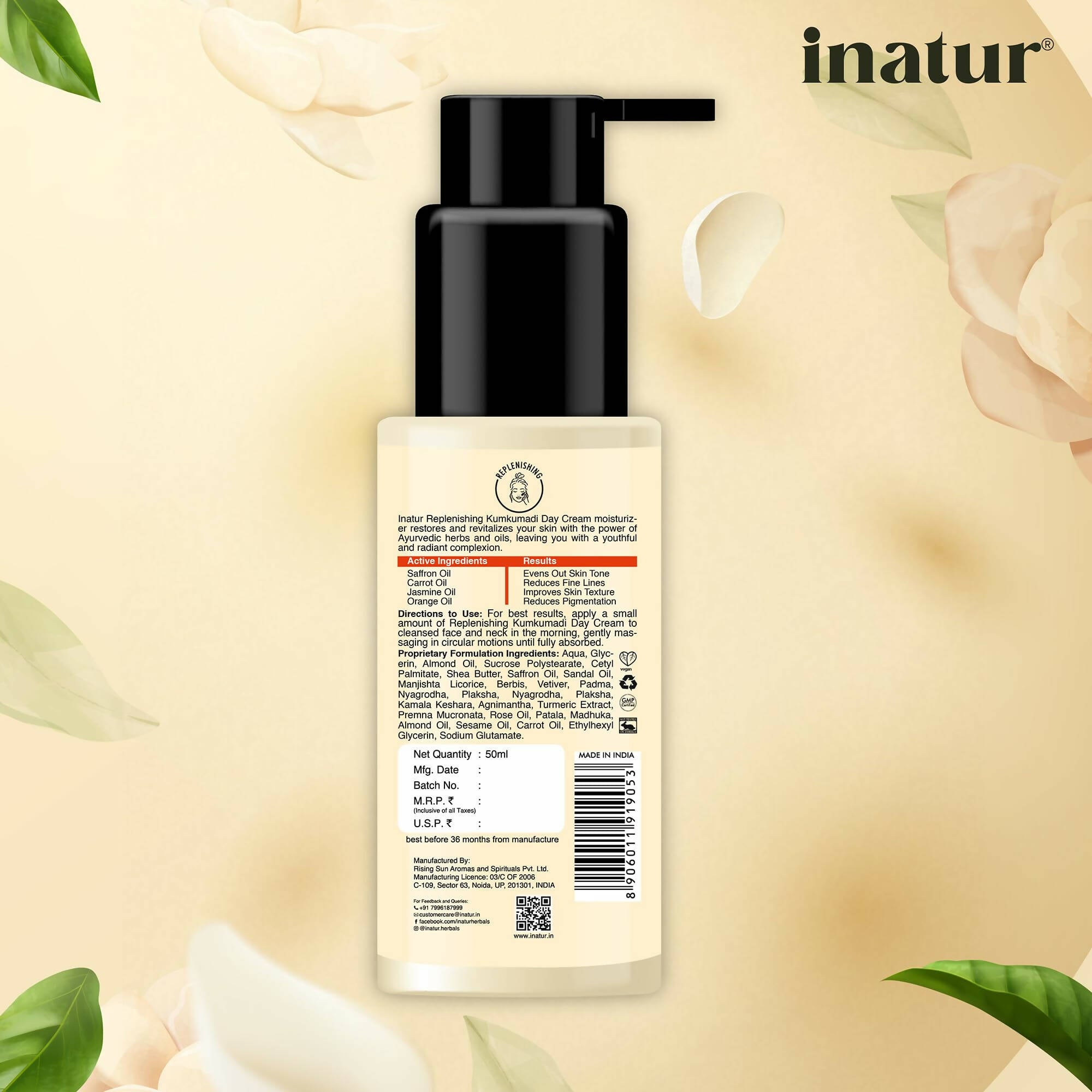 Inatur Kumkumadi Sunscreen SPF 30 - Distacart