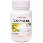 Thumbnail for Biotrex Vitamin B6 100Mg Capsules - Distacart