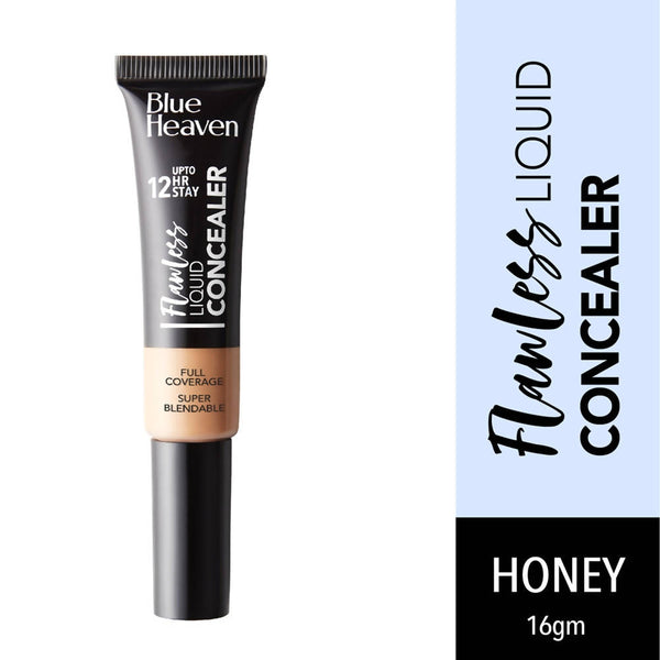 Blue Heaven Flawless Liquid Concealer Honey 16 gm