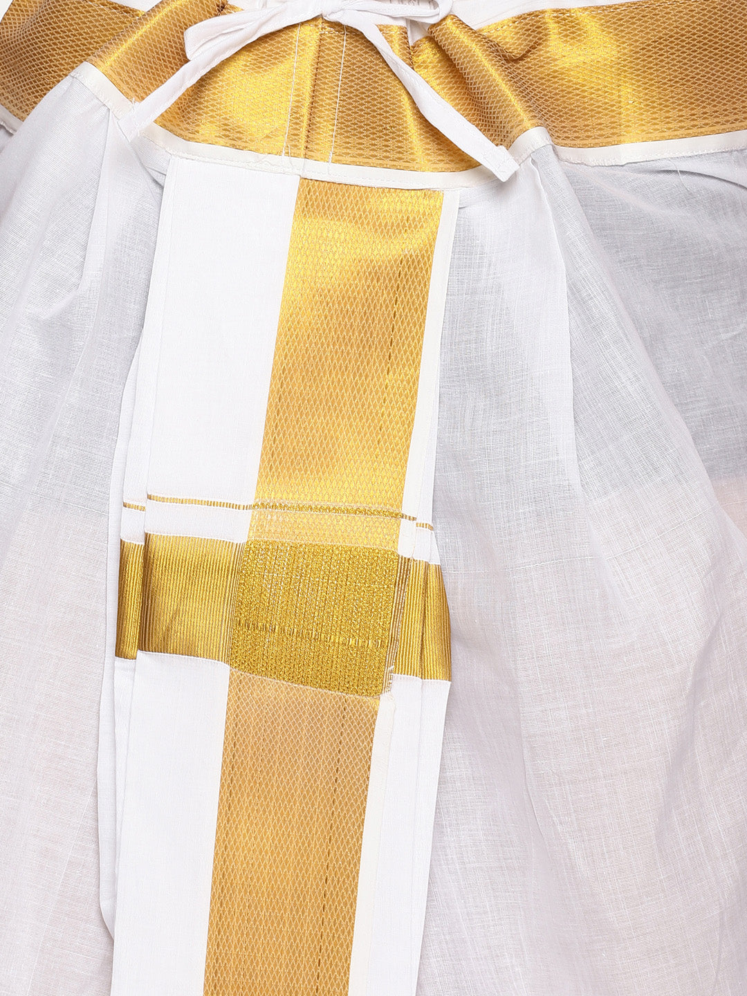 Sethukrishna Men White Solid Readymade Dhoti Pants - Distacart