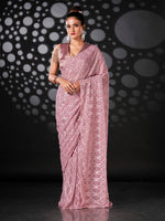 Thumbnail for Tikhi Imli Ethnic Motifs Woven Design Ready to Wear Saree - Distacart