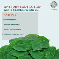Thumbnail for Buddha Natural Anti Dry Body Lotion - Helps Restore Moisture Nourishes & Hydrates Skin - Distacart