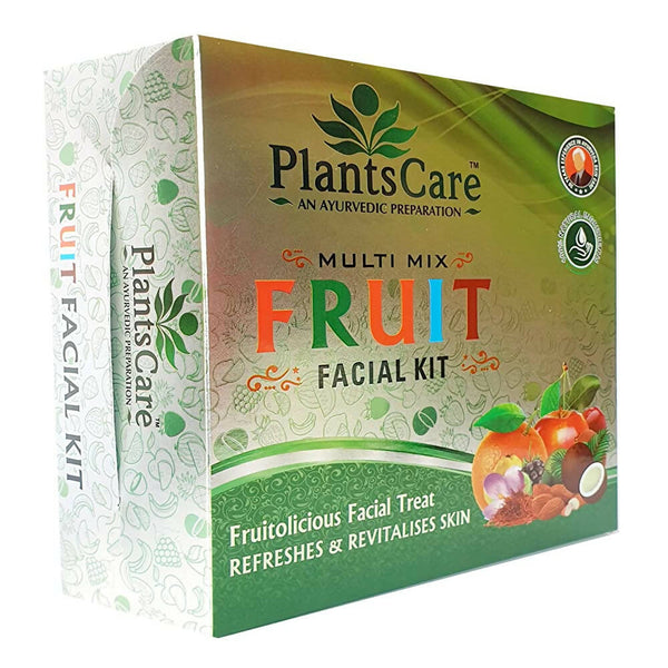 Plants Care Multi Mix Fruit Facial Kit 450g+100ml - Distacart