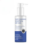Thumbnail for Dermistry Sensitive & Dry Skin Care Calming Soothing Body Wash Safe Soap Free Cleanser Blue Berry - Distacart