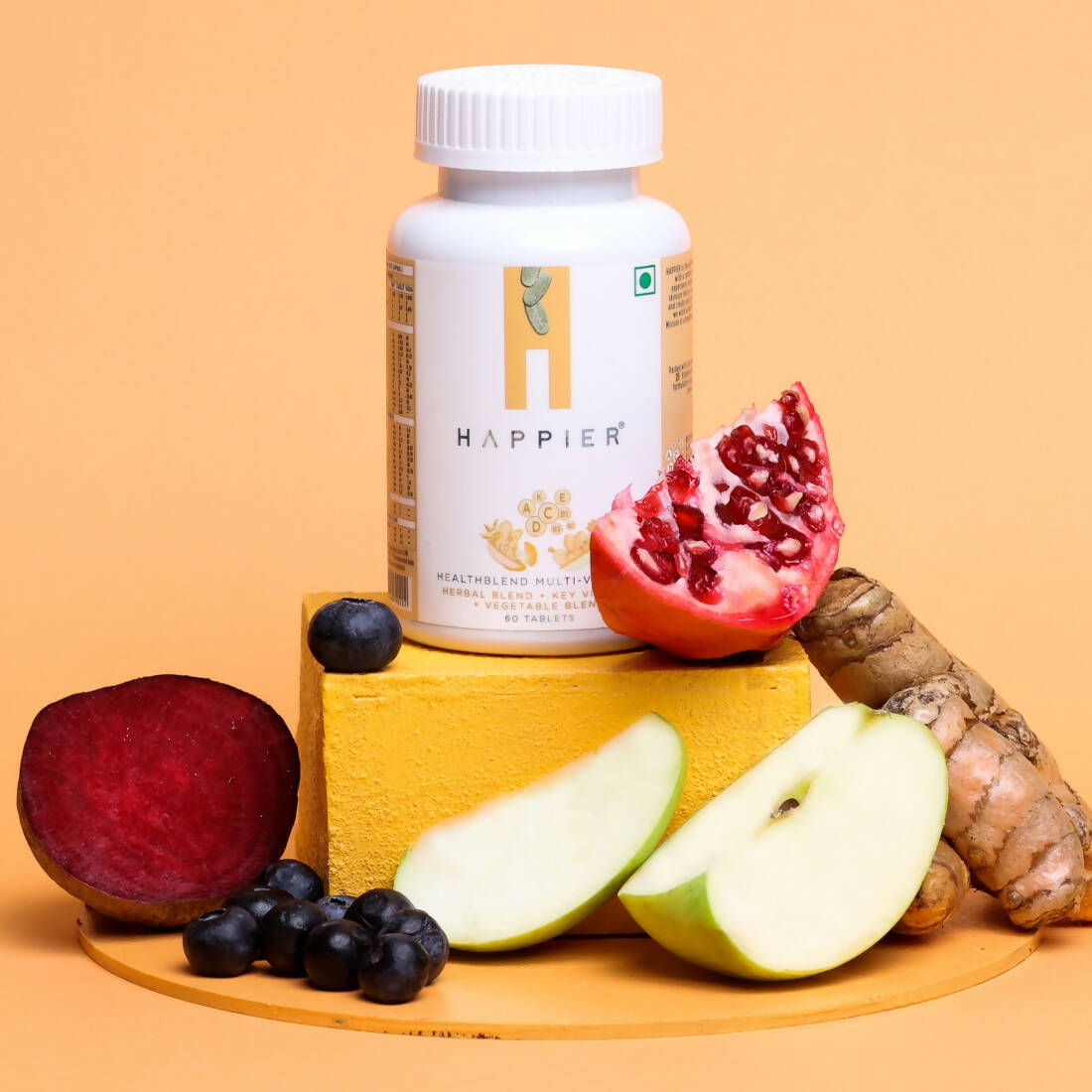 Happier Healthblend Multi Vitamins Tablets - Distacart