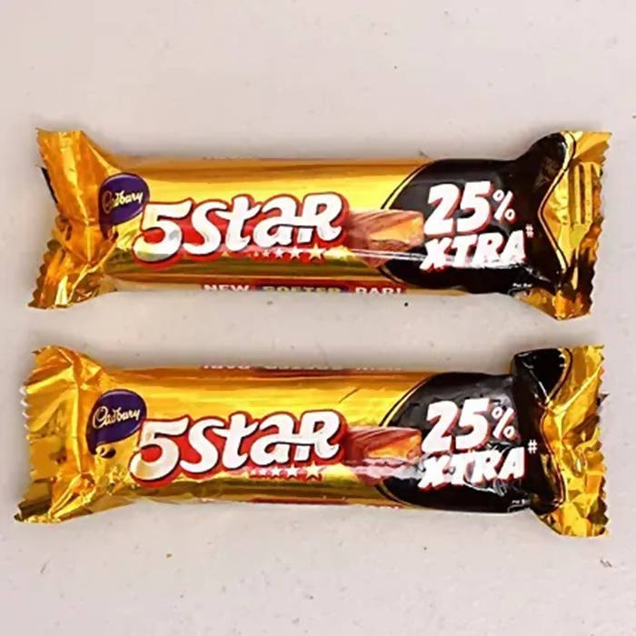 Ethnic Om Metal Rakhi & Cadbury 5 Star Chocolates - Distacart
