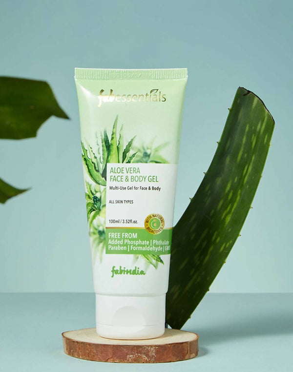 Fabessentials Aloe Vera Face & Body Gel - Distacart