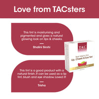 Thumbnail for TAC - The Ayurveda Co. Lip, Cheek & Eye Tint with Beetroot Extracts - Distacart