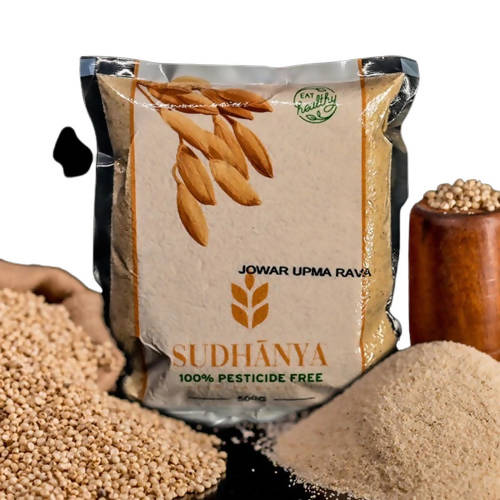 Sudhanya Organic Jowar Upma Rava - Distacart