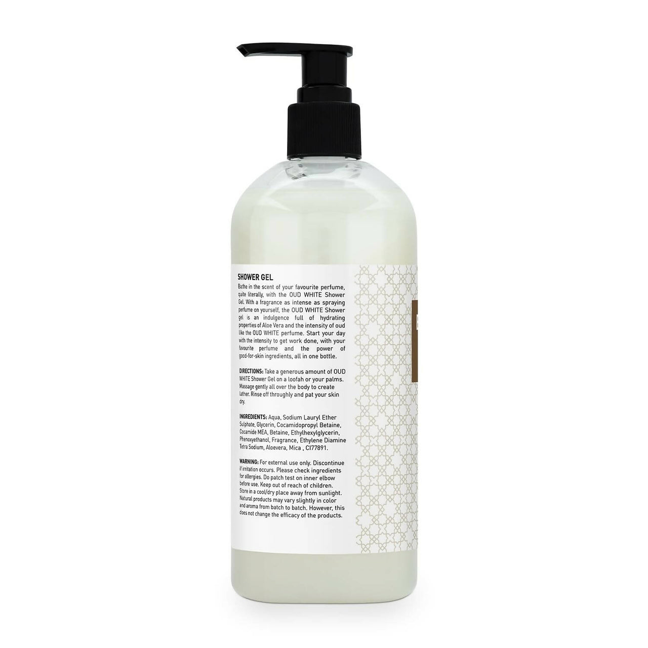 Bella Vita Luxury OUD WHITE Body Wash Refreshing Shower Gel - Distacart
