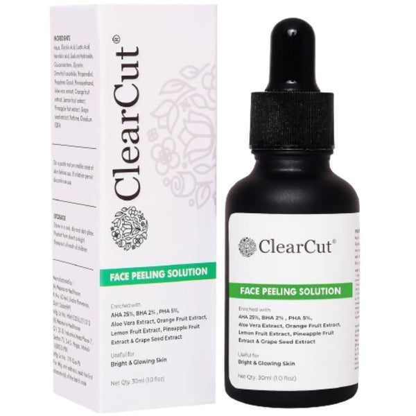 ClearCut Face Peeling solution Face Serum - Distacart
